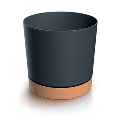Prosperplast Tubo PM Planter 10.8x10.8x10.9cm - Anthracite
