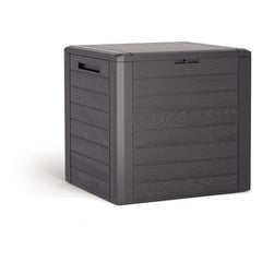 Prosperplast Woodebox Trunk 140L 58.5x46x55cm - Umber