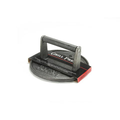 Charcoal Companion Grill Press Round- Cast Iron