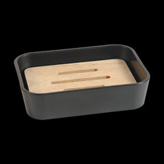 Sensea  Scandi Soap Dish Black