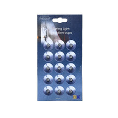 Lumineo Window Suction Cup for String Lights - Pack of 15 Pieces