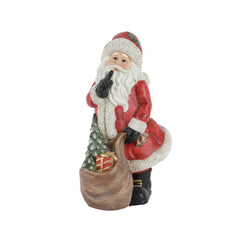 Decoris Magnesium Santa Figure 60cm - Red