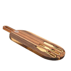 Kitchen Goods Acacia Wood Oval Cutting Board 45cm