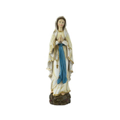 Decoris Mother Mary Statue 9.8 x 12 x 39.6cm - Off-White