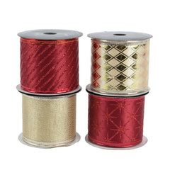 Decoris Polyester Ribbon 270cm - 4 Assorted