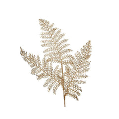 Decoris Spray Fern on Stem 80cm - Gold