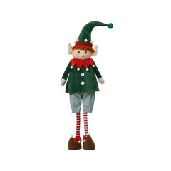 Decoris Polyester Elf Standing 120cm - Green