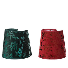 Everlands Polyester Tree Ring D56 x H22cm - Red/Green 2 Assorted