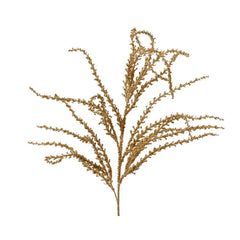 Decoris Spray Aerva Javanica on Stem 94cm - Gold