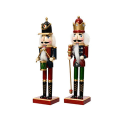 Decoris Firwood Nutcracker 25cm - 2 Assorted