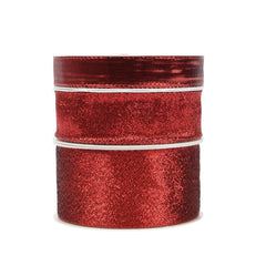 Decoris Polyster Ribbon 400cm - Red (Assorted)