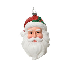 Decoris Plastic Santa Hanger 13.3cm
