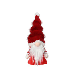 Decoris Polyester Treetopper Gnome 30cm - Red