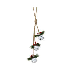 Decoris Iron Bundle of Bells 48cm - Silver