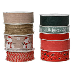 Decoris Polyster Ribbon 400cm (Assorted)