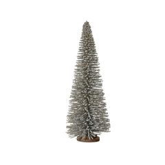 Decoris Bamboo Tree with Glitter 39cm - Champagne