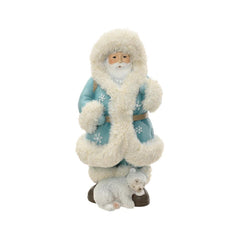 Decoris Polyresin Eskimo Santa 32cm