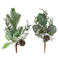 Everlands Frosted Pick 22cm - 2 Assorted