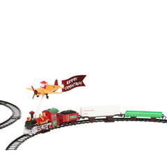 Lumineo BO Led Plastic Train with Small Plain 90 x 90cm