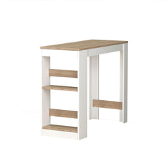 Bery Kitchen Bar Table Island 120x50x100cm - White