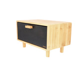 Homla Bread Box Bambou 35x23cm - Black