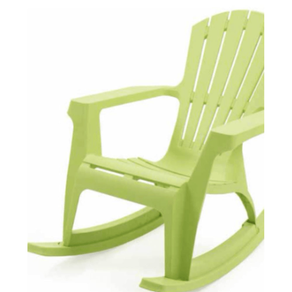 Ipae-Progarden Dolomiti Stackable Armchairs Including Pair of Rockers - Lime