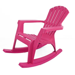 Ipae-Progarden Dolomiti Stackable Armchairs Including Pair of Rockers - Fuscia