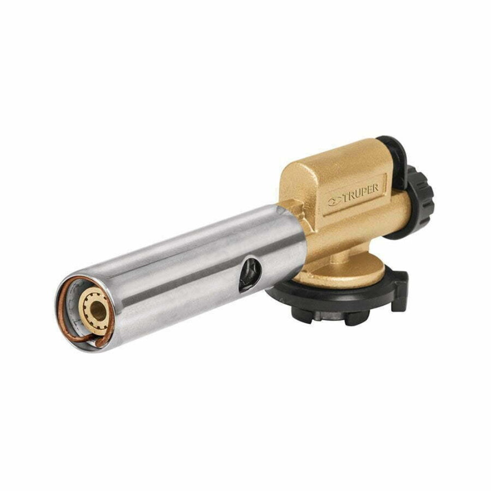 Truper Metal Blow Torch With Electronic Ignition For 1/4 can