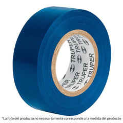 Truper Electrical Tape Blue 1.9cm X 18m