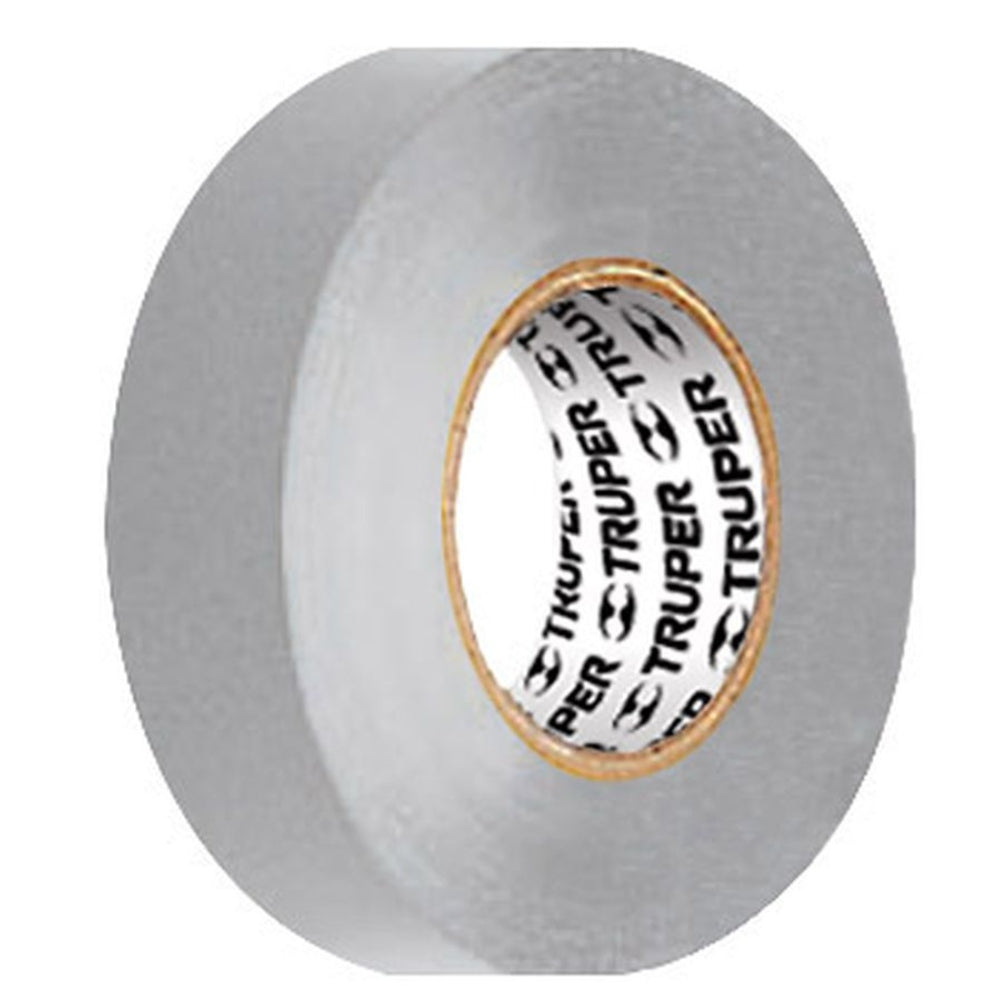 Truper Electrical Tape Grey 1.9cm X 18m