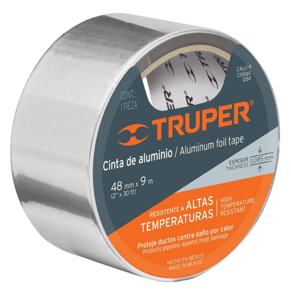 Truper Aluminium Tape 5cm X 9m