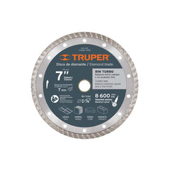 Truper Turbo Rim Diamond Disc Blade 18cm