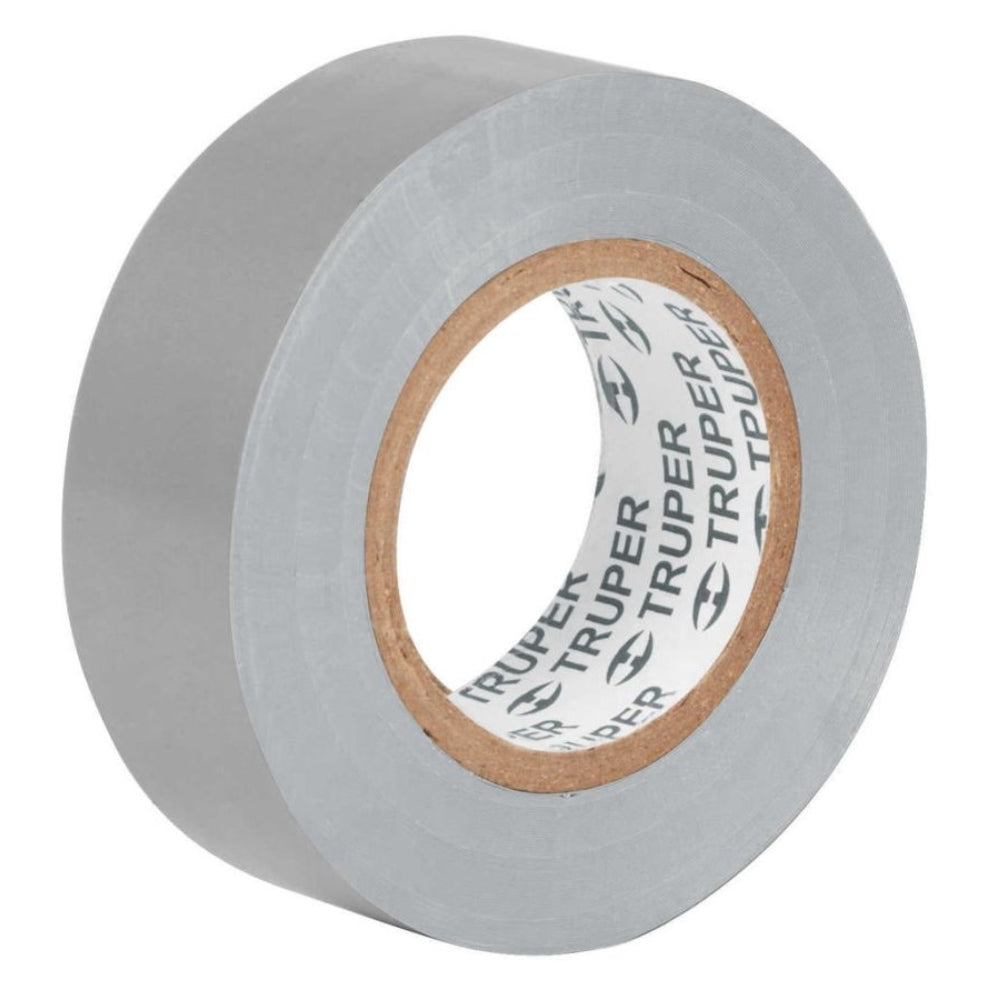 Truper Electrical Tape 1.9cm X 9m - Grey