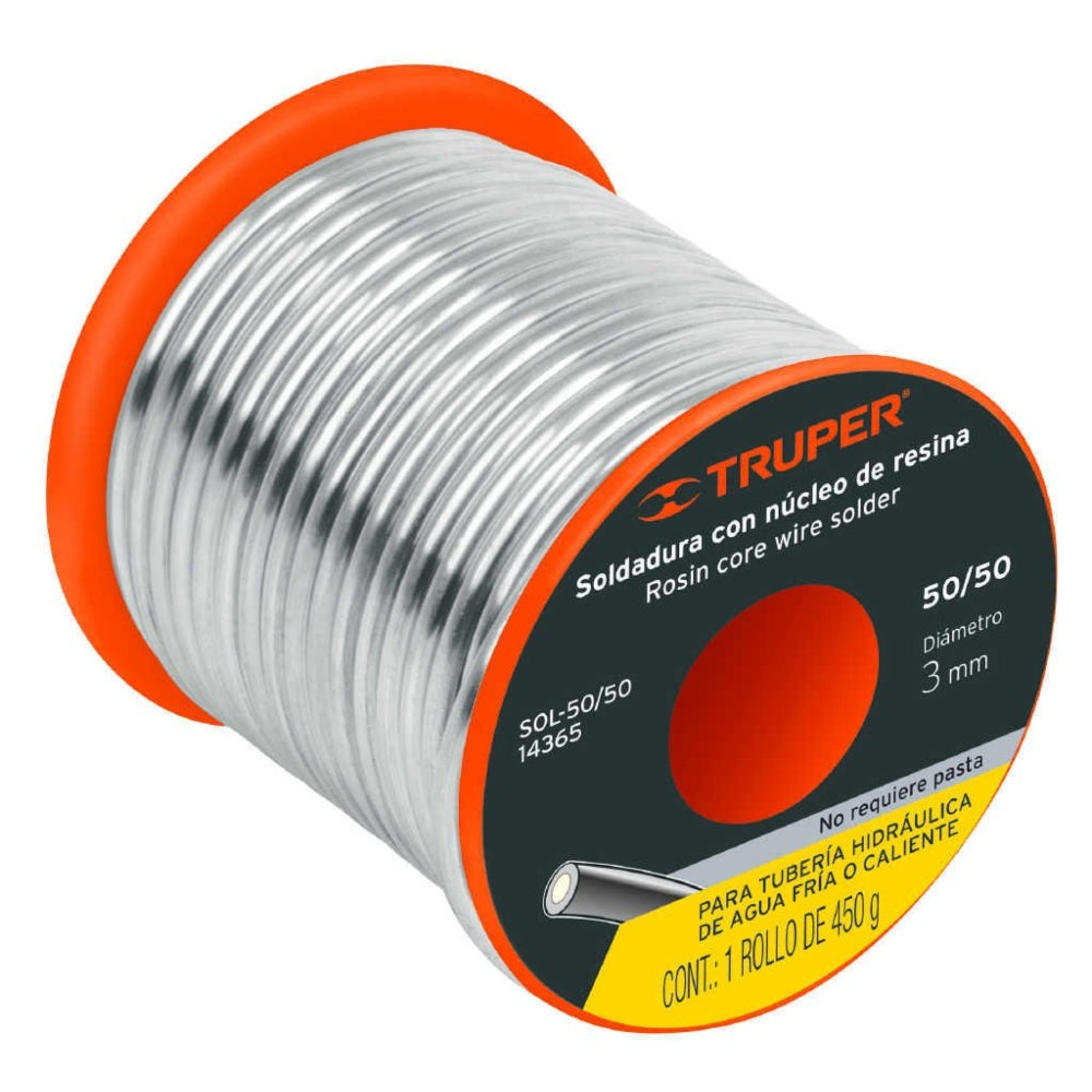 Truper Rosin Core Wire Solder 8m