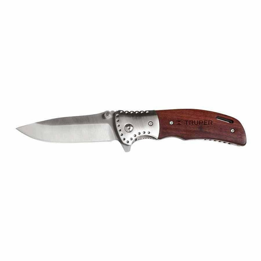 Truper Serrated Folding Knife 14cm