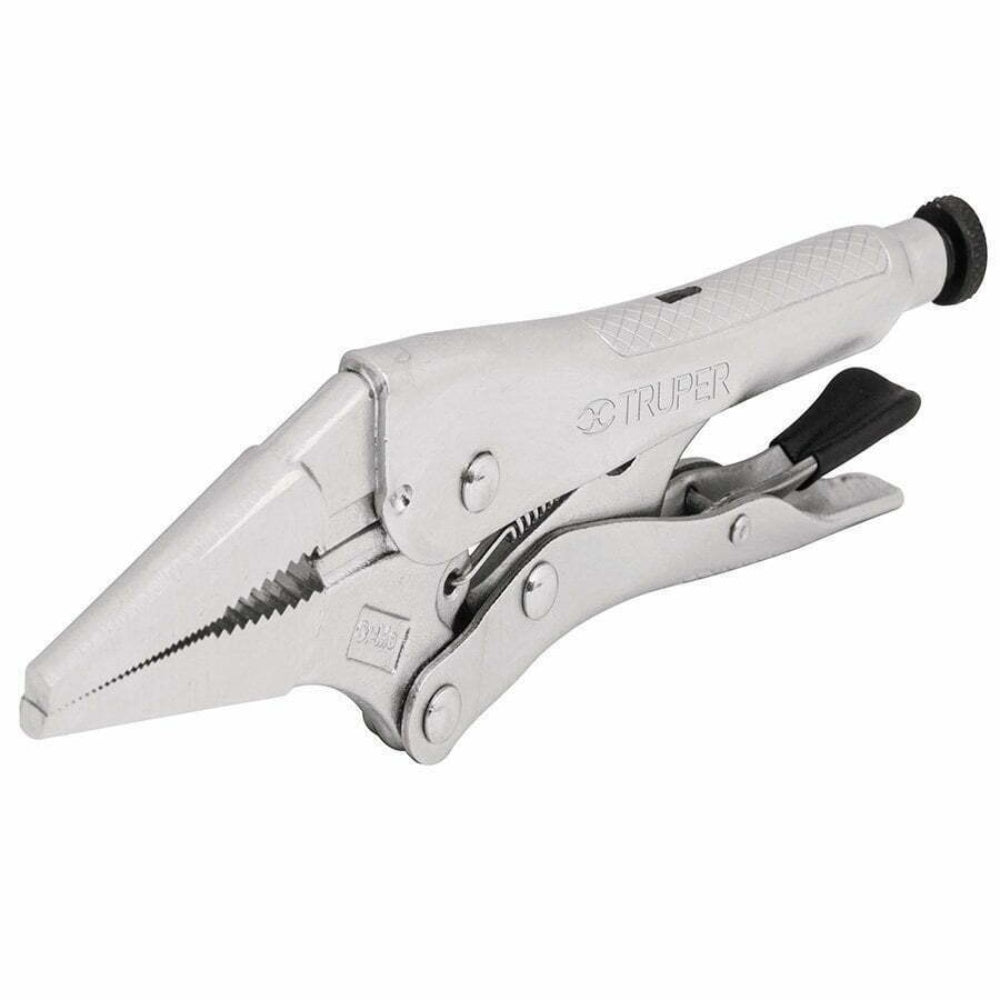 Truper Plier Long Nose Lock 6 Inches.