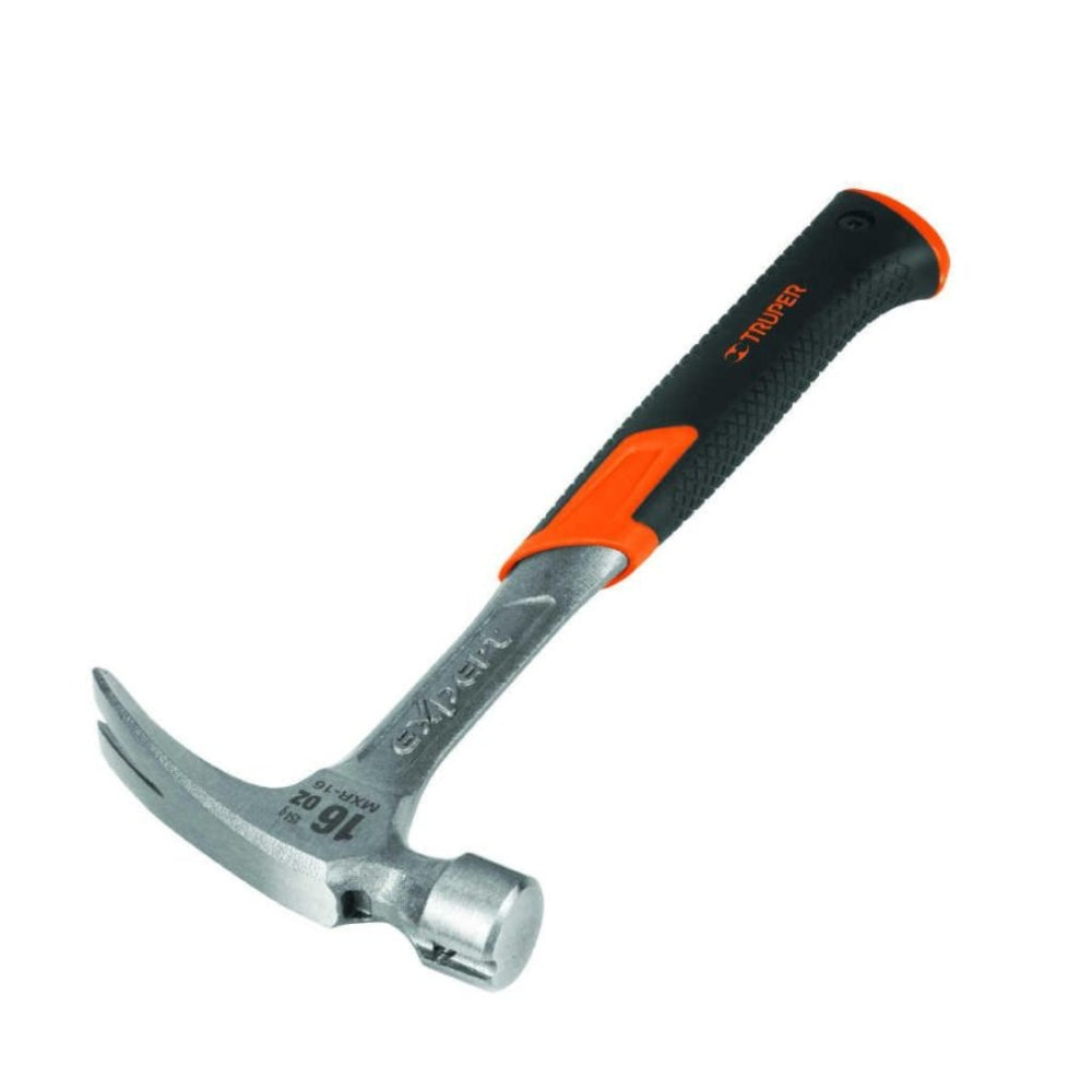 Truper Expert 450G Forged Hammer With Straight claw And comfort Grip Handle