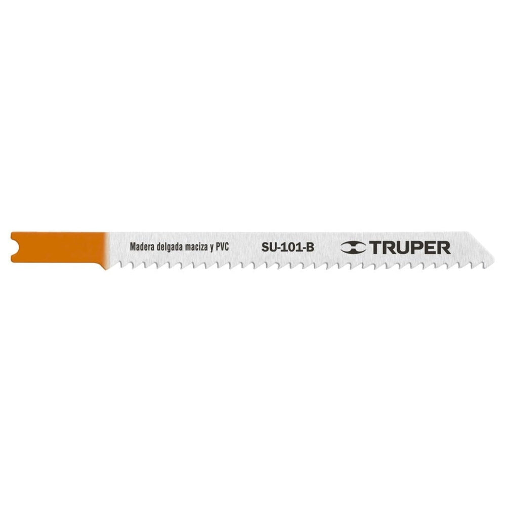 Truper U-Shank Jigsaw Blades for Wood Cutting Set of 5 Pieces