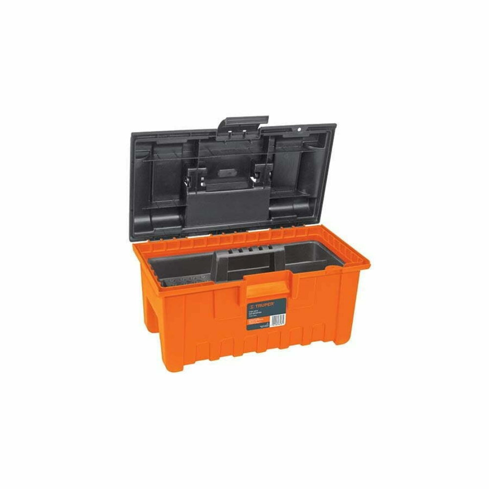 Truper Tool Box Orangex14 Inches .