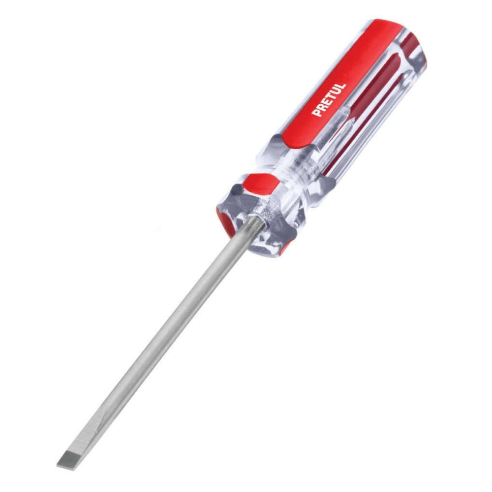 Pretul Flat Screwdriver with Cabinet Handle 10cm