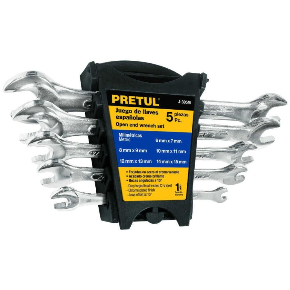 Pretul Spanner Set of 5 Pieces - Metric