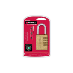 Hermex Combination Padlock 4cm