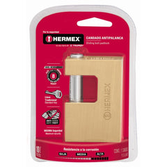 Hermex Anti-Pry Padlock 5cm with Key