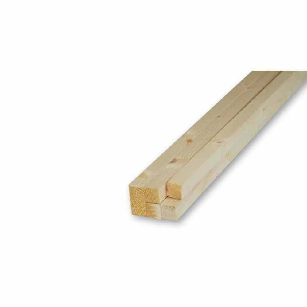 FIR WOOD SCANTLINGS PLANED ON 4 SIDES 20x20x1000 MM