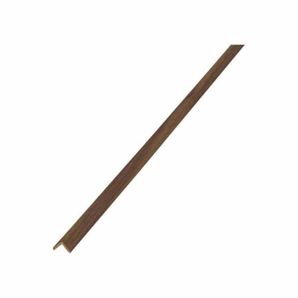 POLISHED WALNUT EDGE PROTECTION SAMBA 28x28x3000 MM
