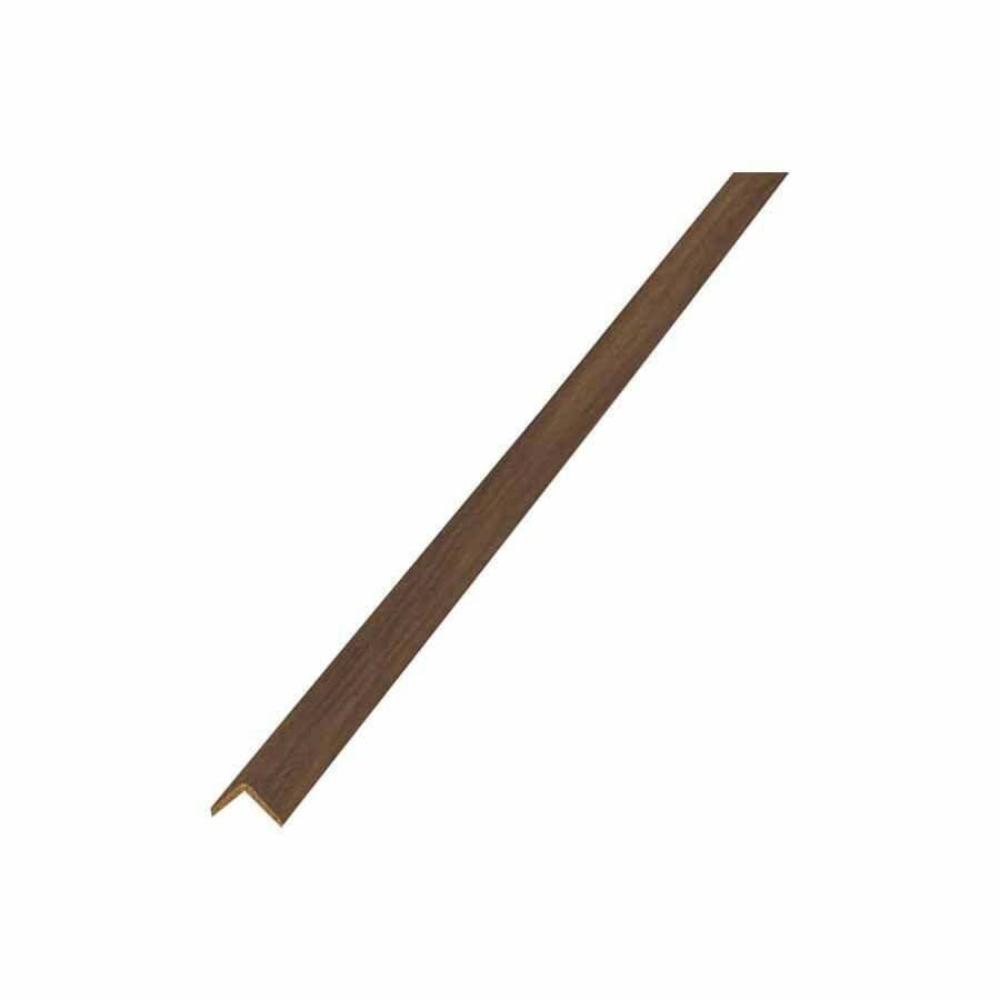 POLISHED WALNUT EDGE PROTECTION SAMBA 35x35x3000 MM