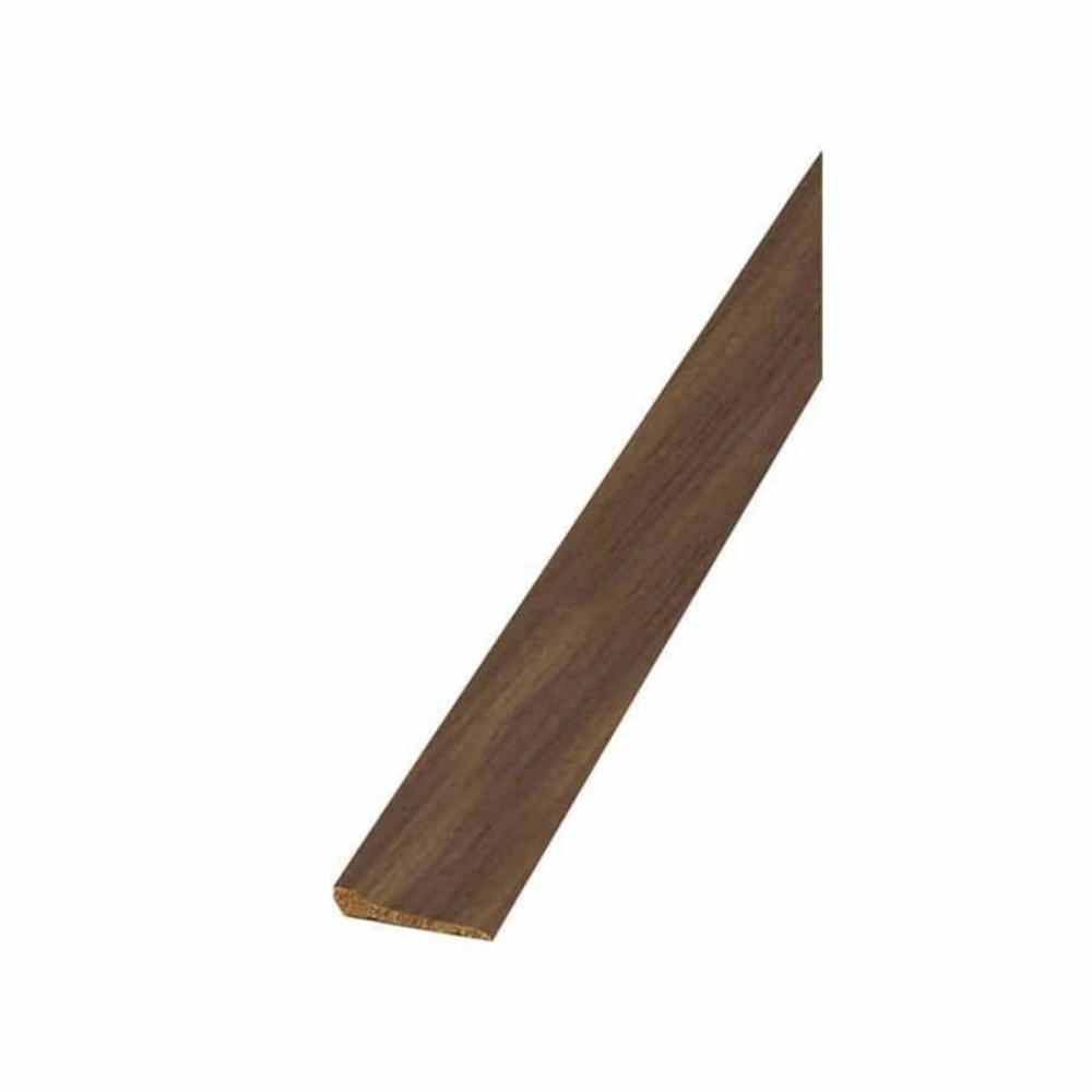 POLISHED WALNUT SKIRTING WITH FOOT SAMBA 14x70x3000