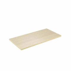 MELAMINE SHELF BOARD WITH 4 BORDER SIDES WHITENED OAK 18X 18X600X1000 MM FSC