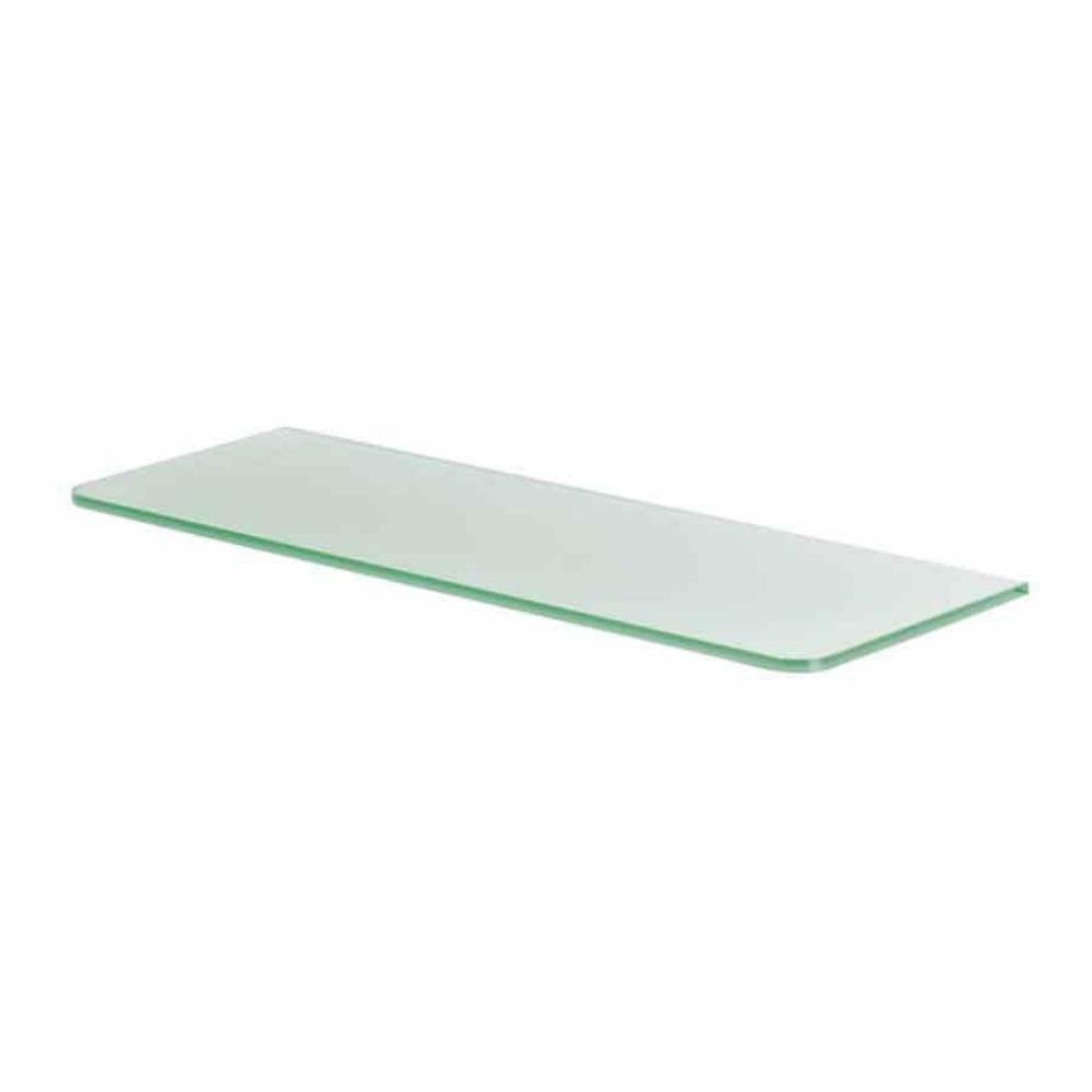 SATIN GLASS STANDARD SHELF 600x200x8 MM CON