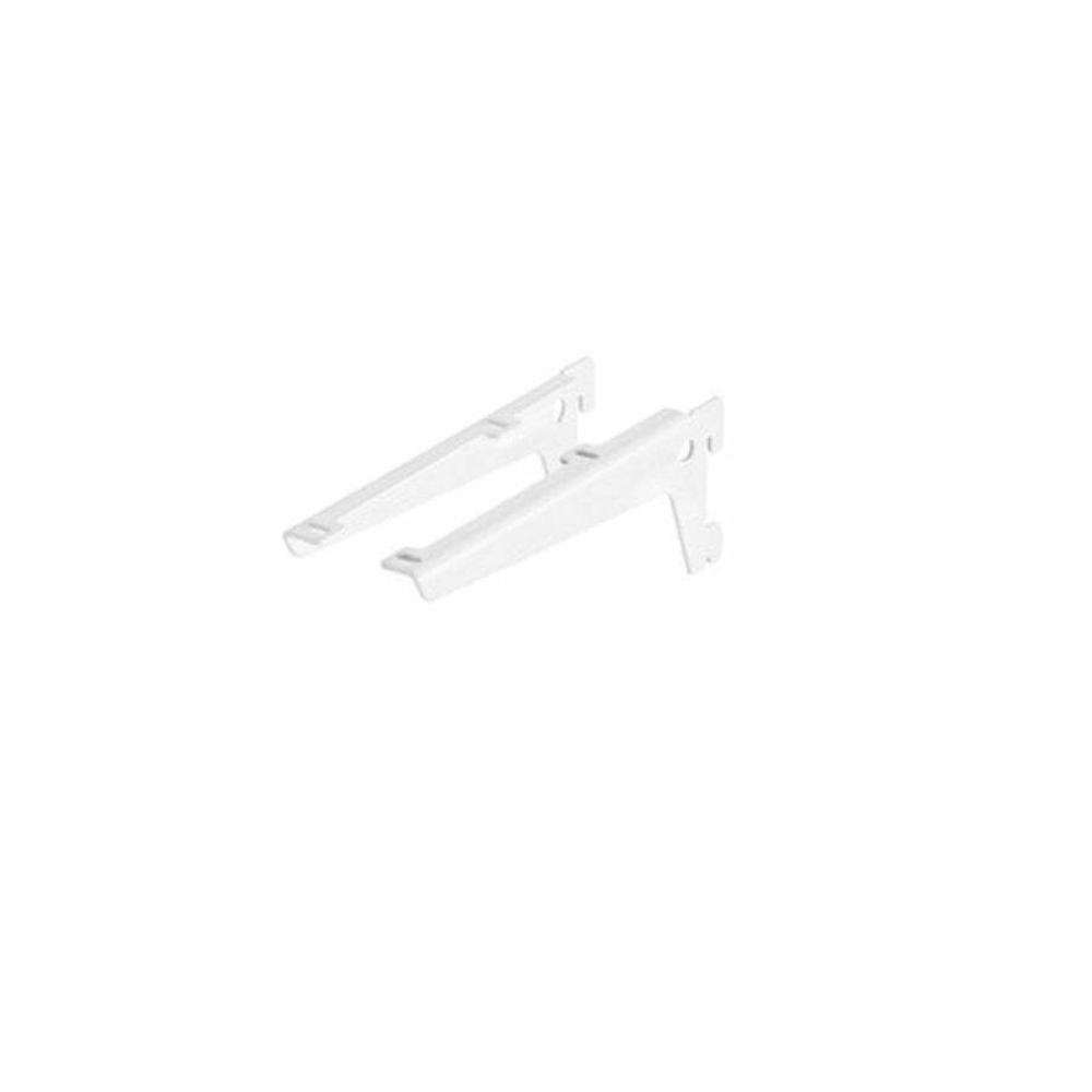 PROFILE CORNER SHELF SUPPORT WHITE 180 MM